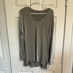 Grey long sleeve tunic size medium